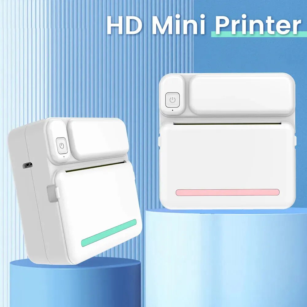 Mini Pocket Thermal Printer Paper Roll - C19 미니 인쇄 휴대용 열전 사