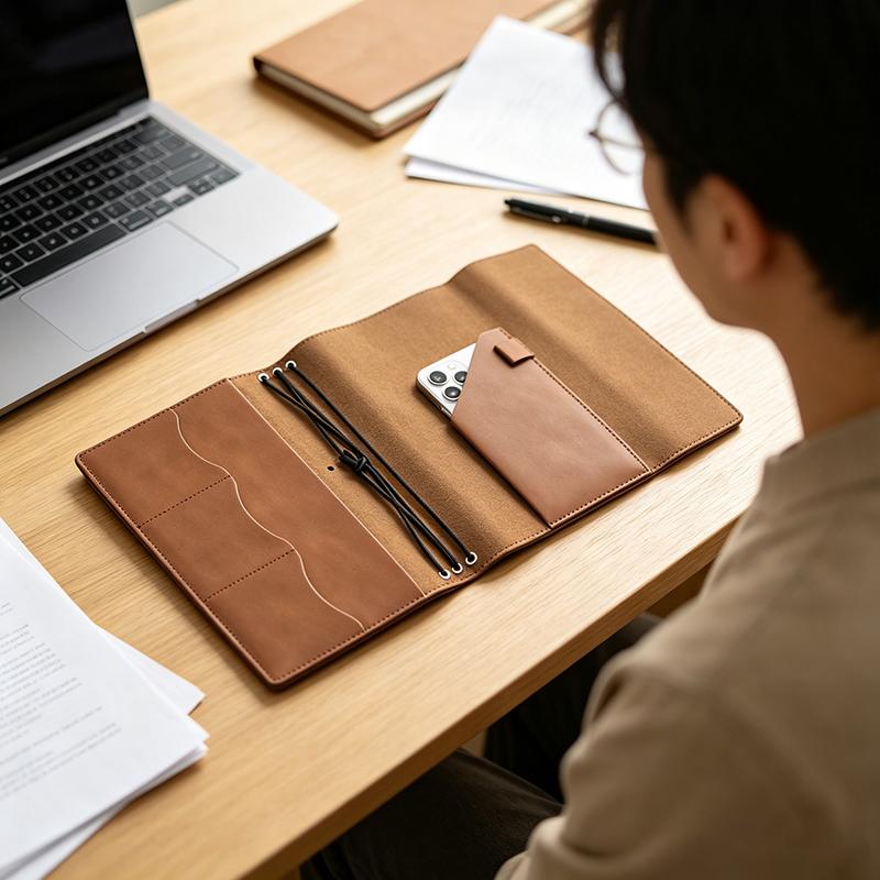 Vintage Leather Journal Notebook - (Ce14) 리필 가능한 노트북 정리함, 컴팩트