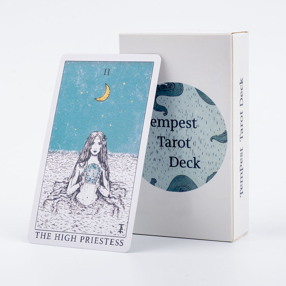 Tarot Deck With Guidebook - 오션 테마 템페스트 타로 데크 78