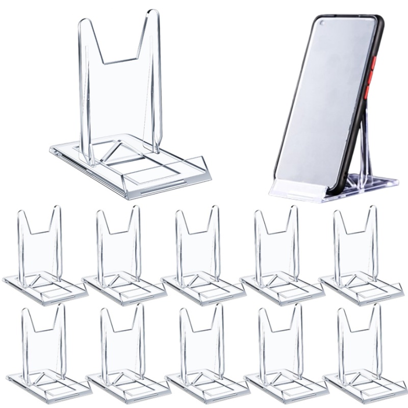 5개 또는 10개 세트의 투명 아크릴 디스플레이 스탠드 - Clear Acrylic Book Stand Holder 리뷰 및 가격