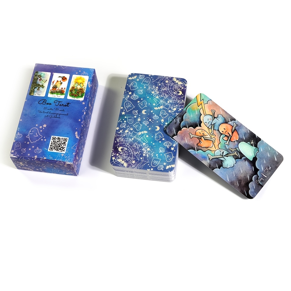 부 타로 데크 유령 유령 독서 카드 81 카드 - Tarot Deck With Guidebook 리뷰 및 가격