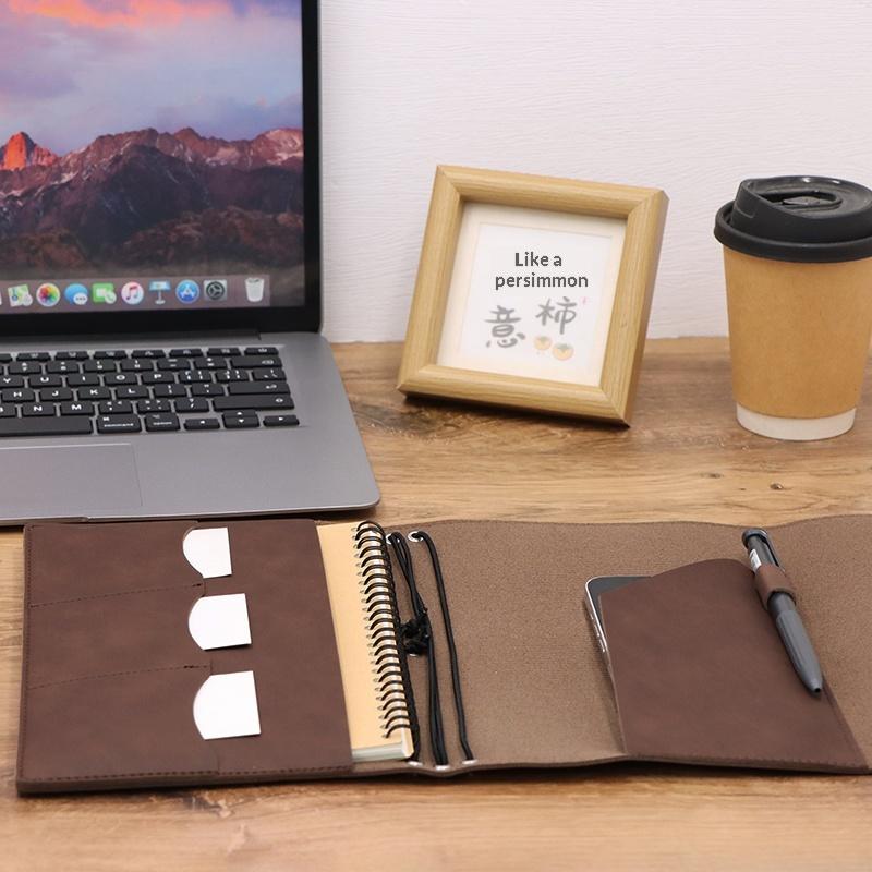 (Ce14) 리필 가능한 노트북 정리함, 컴팩트 크레이 - Vintage Leather Journal Notebook 리뷰 및 가격